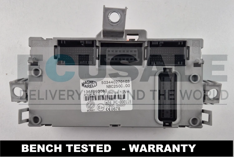 503440270103 1361993080 de módulo controle Body  BSI BCM  Ducato  Boxer Jumper Magneti Marelli