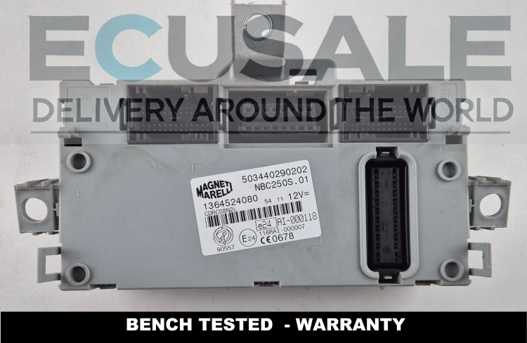 steuergerät modul BSI BCM Magneti Marelli 1364524080 503440290202 Fiat Ducato, Peugeot Boxer, Citroën Jumper