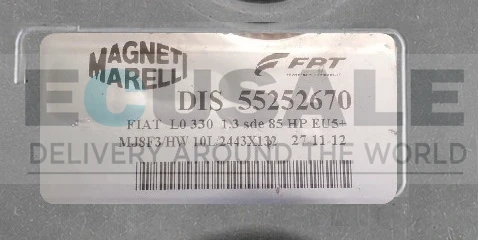 55252670 centralina do motor MJ8F3 HW10L do Fiat 500L 1.3 85 HP EU5+ VIRGIN Plug &amp;amp;amp; Play