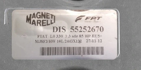 55252670 centralina motore MJ8F3 HW10L do Fiat 500L 1.3 85 HP EU5+ VIRGIN Plug &amp;amp;amp; Play