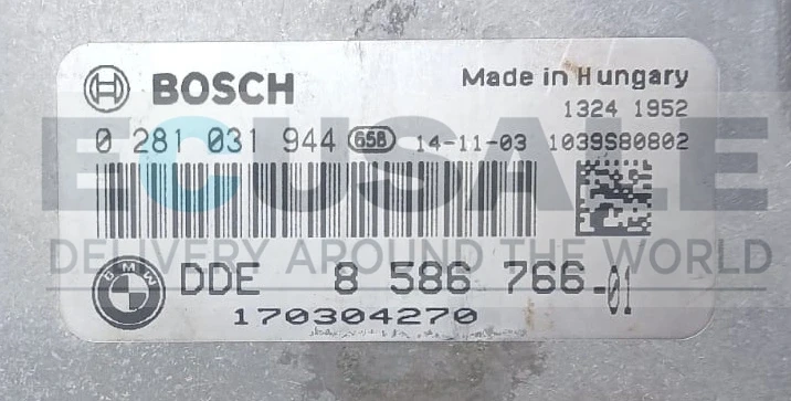 centralina do motor Bosch DDE 8586766 0281031944 1039S80802 BMW Serii 2 F45 F46 i MINI F55 F56 requer programação