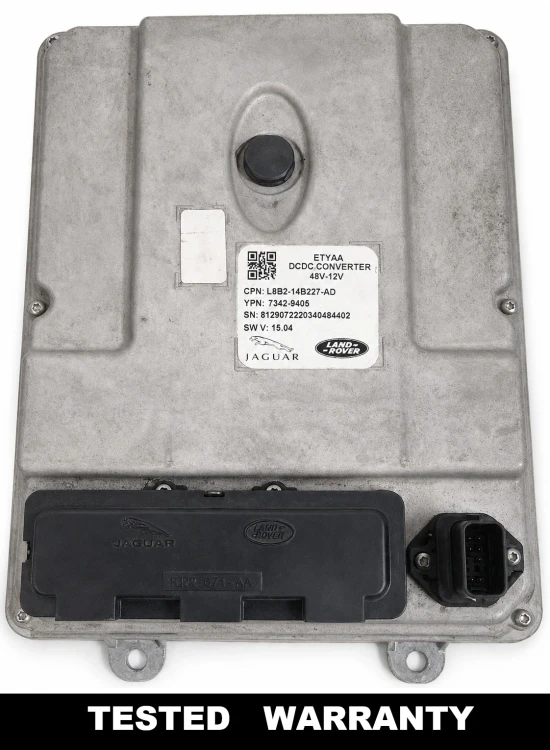 Convertitore DCDC 48V 12V Jaguar Land Rover L8B2-14B227-AD 7342-9405