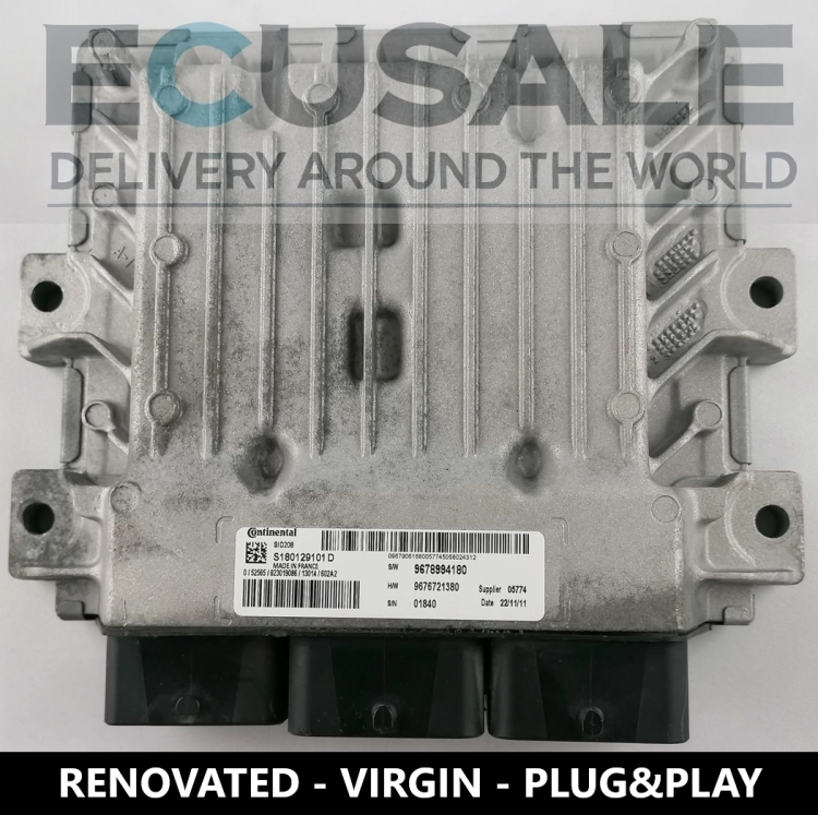 Motorsteuergerät S180129101D-SID208-9678994180-1