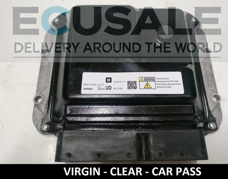 ECU opel zafira 55590117 UD MB275800-8179 CENTRALINA DO MOTOR
