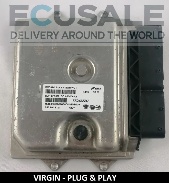Centralina del motore Fiat Ducato 2.3 55246597 MJD8F3.B2