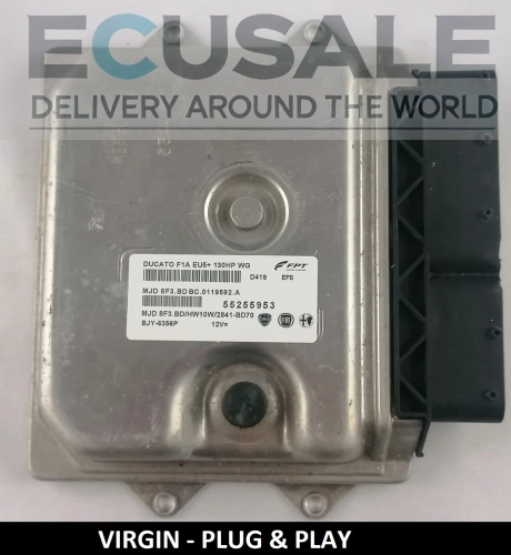 virgin sterownik silnika fiat ducato 2.3 55255953 mjd8f3.bd