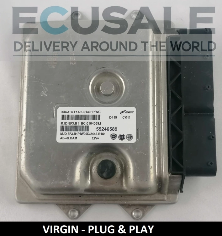 Fiat Ducato 2.3 55246589 MJD8F3.B21 Euro 5 VIRGIN MOTORSTEUERGERÄT