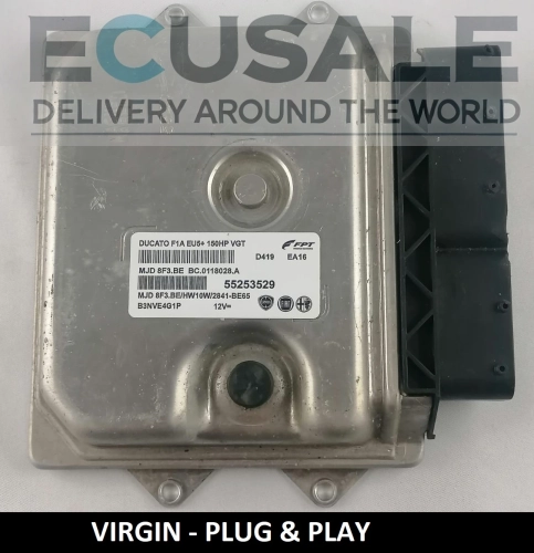 VIRGIN sterownik silnika Fiat Ducato 2.3 55253529 MJD8F3.BE