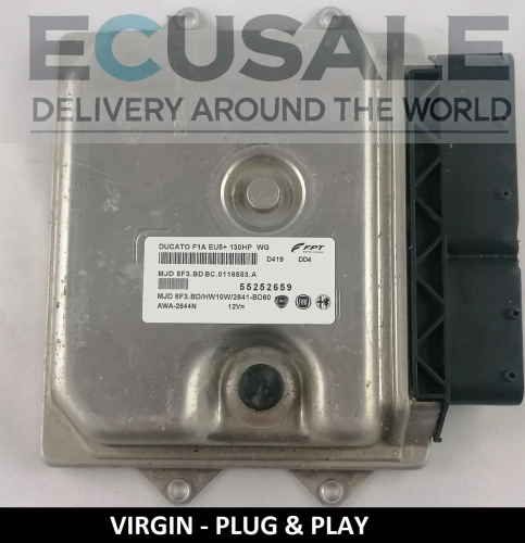 steuergerät FIAT55252659 MJD8F3.BD BC.0116583.A