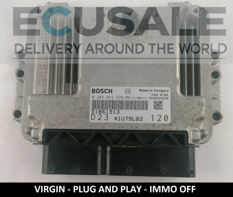 ECU FIAT 0281015576 51861913 CENTRALINA DO MOTOR