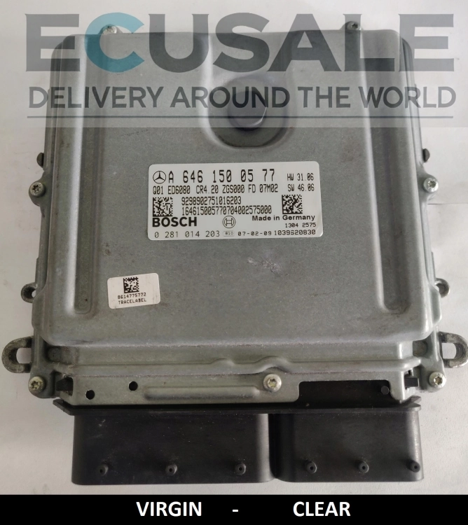 VIRGIN ECU A6461500577 0281014203 STEROWNIK SILNIKA