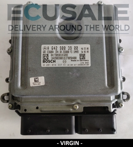 ecu VIRGIN A6429003900 0281016337 STEUERGERÄT