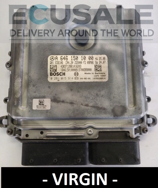 ECU A6461501000 0281015914 MERCEDES CENTRALINA DO MOTOR