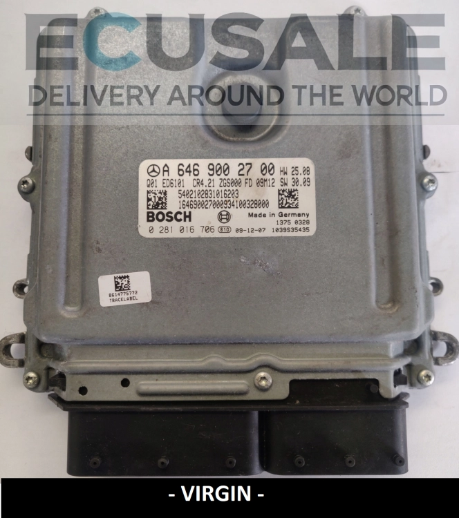 ECU do  MERCEDES Czysty 0281016706 A6469002700 .webp