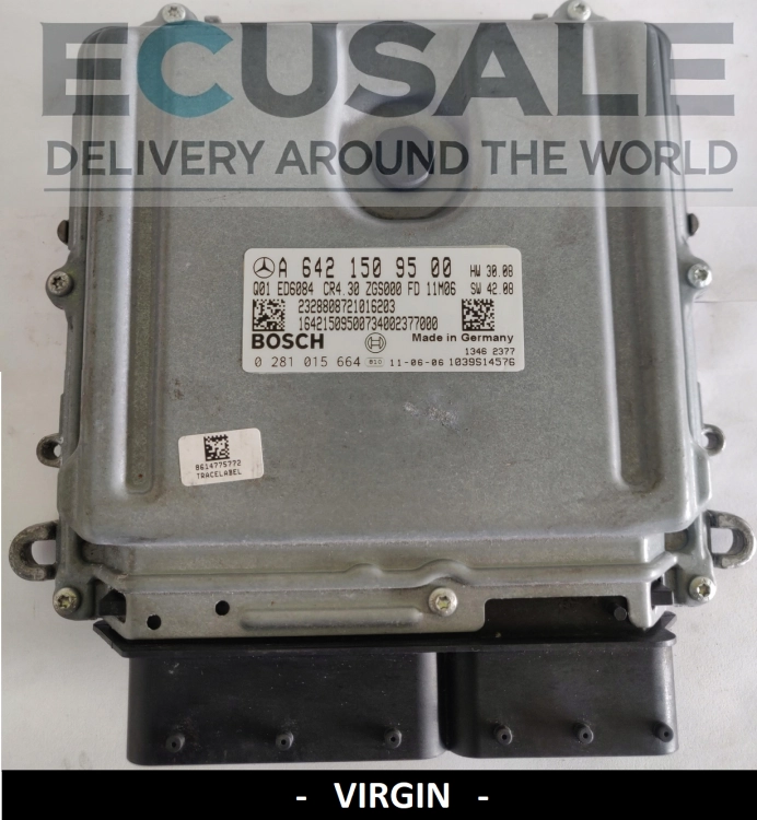 ECU A6421509500 0281015664 VIrgin mercedes CENTRALINA DO MOTOR