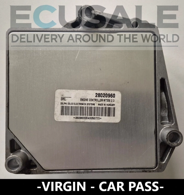 ECU  OPEL astra H 28020960 CENTRALINA DO MOTOR
