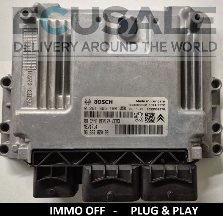 steuergerät 0261S05190 , 9666382080