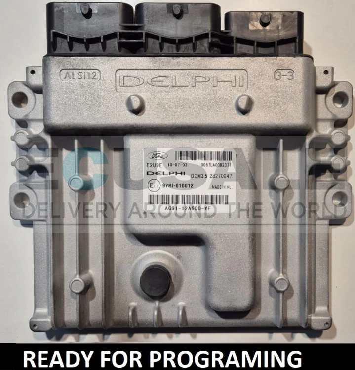28270047 AG91-12A650-YF Centralina do motor Ford DCM3.5 2.0 TDCi AG9112A650YF