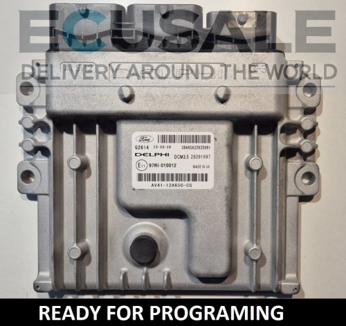 Ecu controller wiht number  AV41-12A650-CG 28291697 DCM3.5 FORD centralina do motor