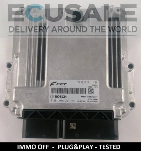 Centralina Motore 0281018291 51903028 Fiat Ducato Peugeot Boxer Citroen Jumper 3.0 Plug Play