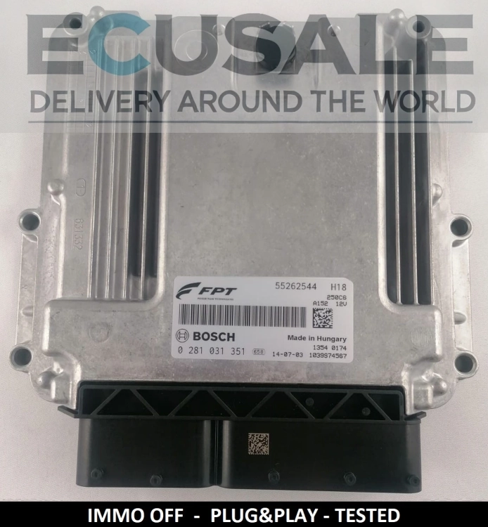 centralina do motor 55262544 0281031351  DUCATO PLUG AND PLAY
