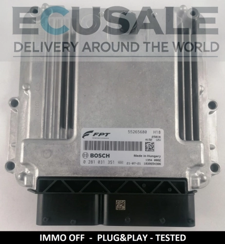 centralina do motor 55265680 0281031351  FIAT DUCATO PLUG AND PLAY