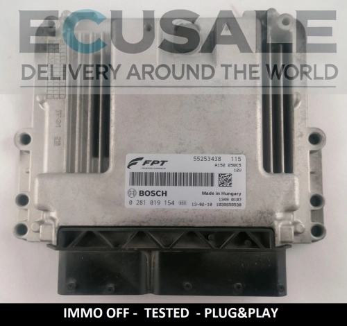 ecu ducato 55253438 0281019154 2.8 immo off centralina