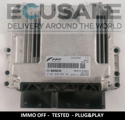 55255607 0281030093 Motorsteuergerät  Bosch EDC17C49 Ducato Boxer Jumper 2.0 Virgin Plug and Play