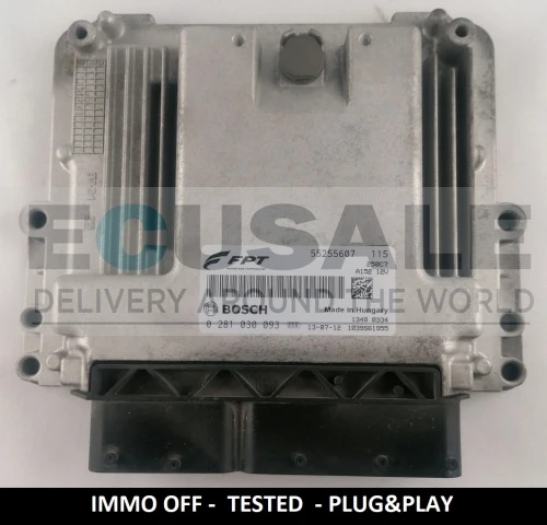 55255607 0281030093 centralina do motor Bosch EDC17C49 Ducato Boxer Jumper 2.0 Virgin Plug and Play
