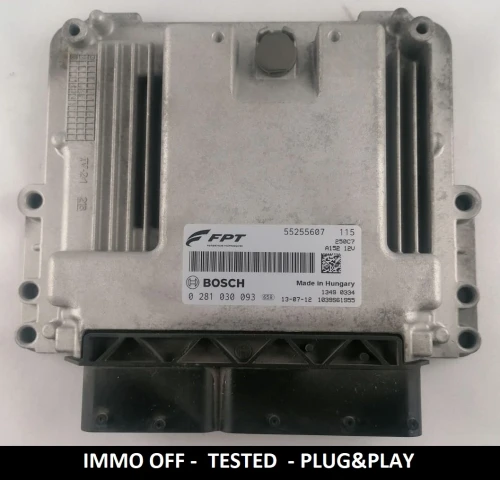 55255607 0281030093 centralina motore Bosch EDC17C49 Ducato Boxer Jumper 2.0 Virgin Plug and Play