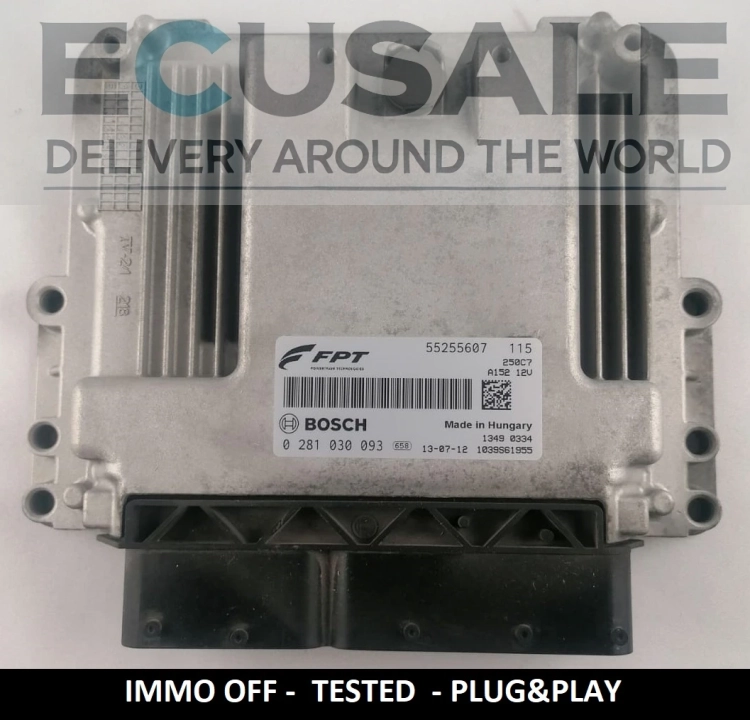 55255607 0281030093 Motorsteuergerät  Bosch EDC17C49 Ducato Boxer Jumper 2.0 Virgin Plug and Play