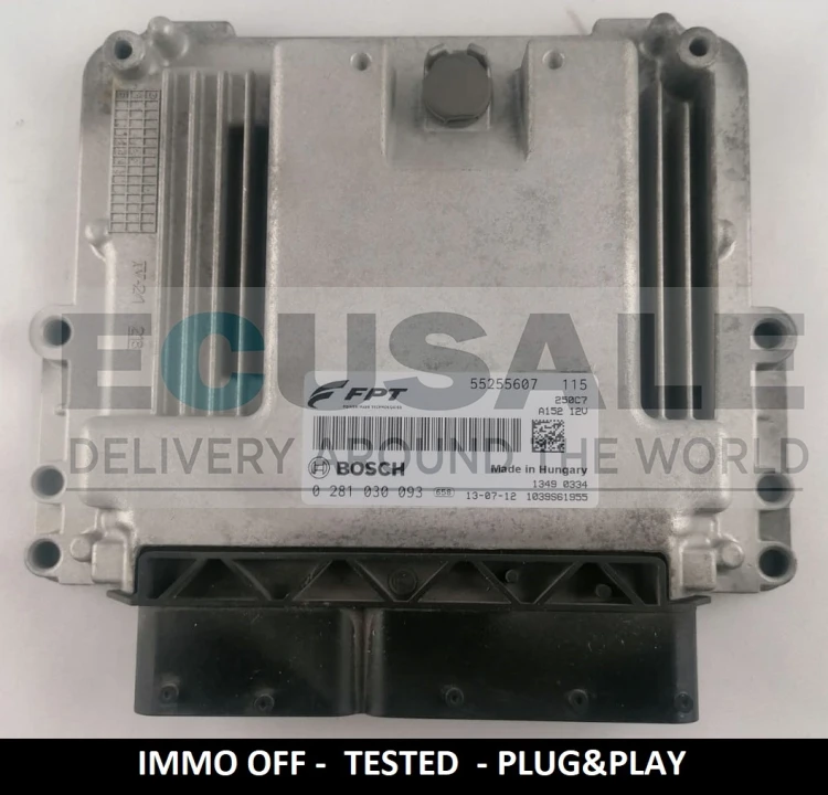 55255607 0281030093 centralina do motor Bosch EDC17C49 Ducato Boxer Jumper 2.0 Virgin Plug and Play