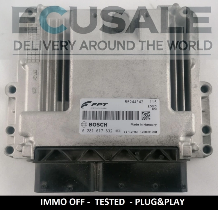 Sterownik Silnika 55244342 0281017832 DUCATO BOXER  immo off