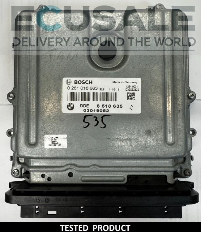 Sterownik DDE8518635 0281018663  BMW NAPRAWA