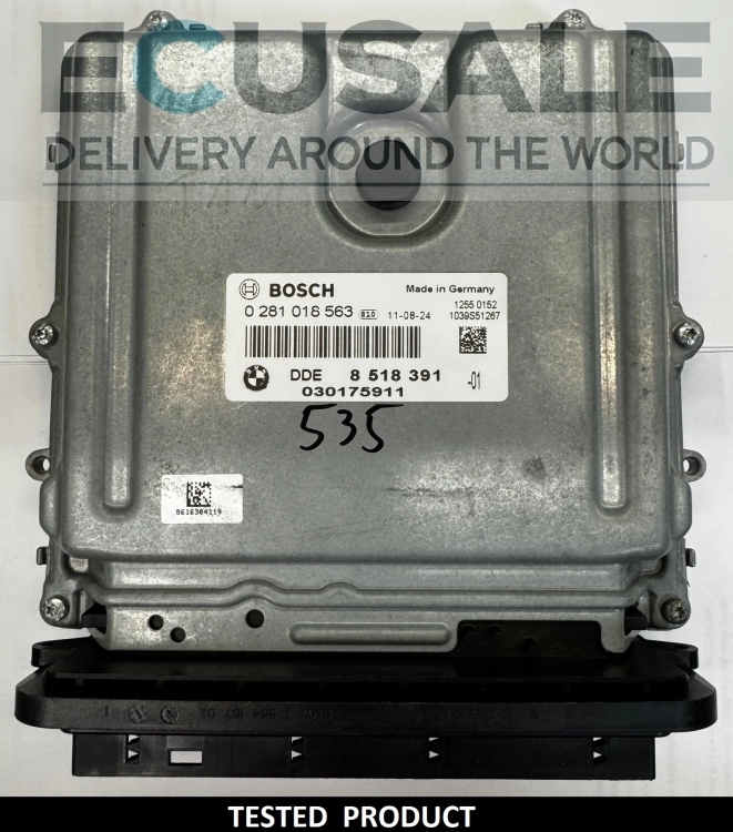 ECU BMW DDE8518391 0281018563 STEUERGERÄT