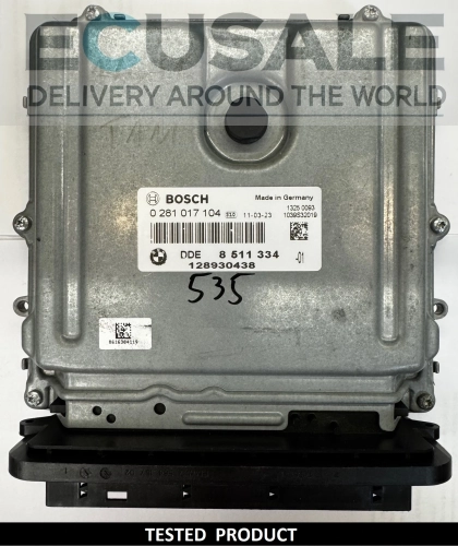 ecu  BMW DDE8511334 0281017104 CENTRALINA