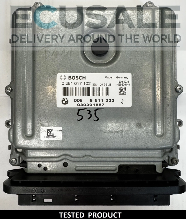 ecu bmw DDE8511332 0281017102 CENTRALINA DO MOTOR