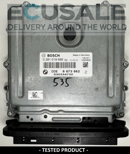 ecu BMW DDE8573562 0281019686 CENTRALINA DO MOTOR