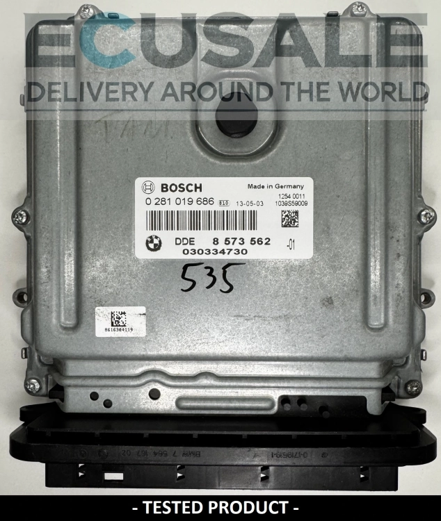 ecu BMW DDE8573562 0281019686 CENTRALINA DO MOTOR