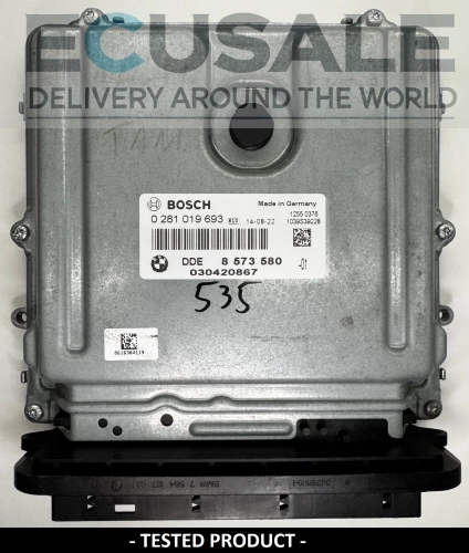 ecu 2.0 diesel do BMW DDE8573580 0281019693 STEUERGERÄT