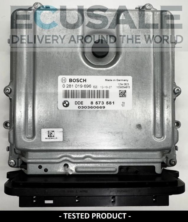 ecu BMW 2.0 diesel do BMW DDE8573581 0281019696 CENTRALINA DO MOTOR