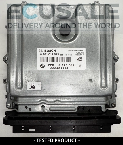Sterownik silnika do BMW 2.0 diesel  DDE8573582 0281019699 naprawa