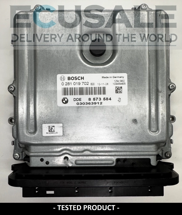 ecu BMW 2.0 525 diesel DDE8573584 0281019702 CENTRALINA