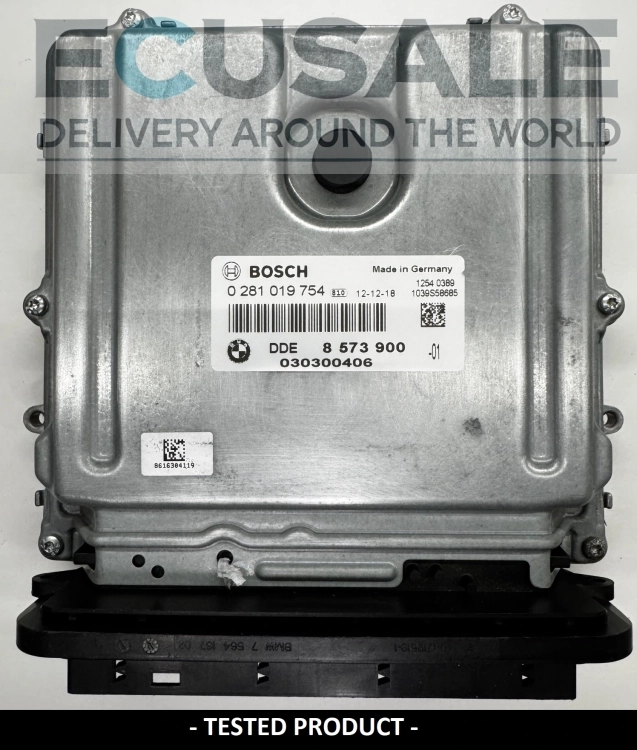ecu BMW 2.0 Diesel  DDE8573900 0281019754 CENTRALINA