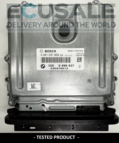 ecu BMW 525 diésel DDE 8586537 0281031952 CENTRALINA