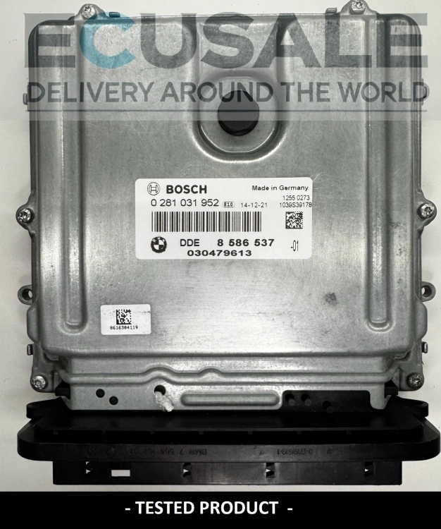 ecu BMW 525 diésel DDE 8586537 0281031952 STEUERGERÄT