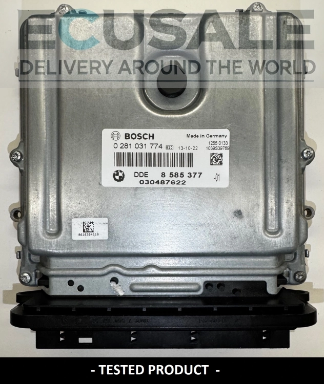 ecu BMW 525  DDE8585377 0281031774 diésel steuergerät