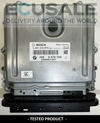ecu 2.0D BMW 525 DDE8579785 0281030878 steuergerät