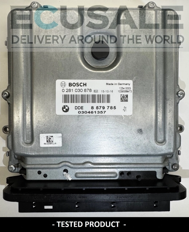 ecu 2.0D BMW 525 DDE8579785 0281030878 steuergerät