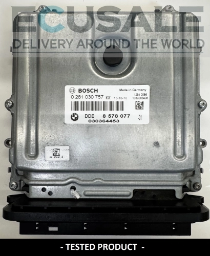 ECU DDE8578077 0281030757 bmw 5 centralina do motor